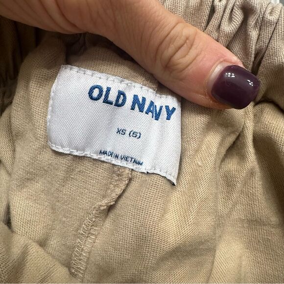 Old Navy girls school uniform skorts khaki navy pull on size XS (5) lot - Picture 9 of 9